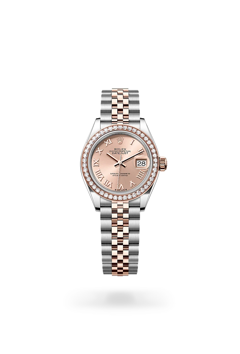 Rolex Lady-Datejust Everose Gold Rolesor Oystersteel, M279381RBR-0025